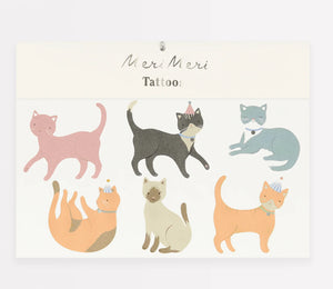 Meri Meri Temporary Tattoos - Cats