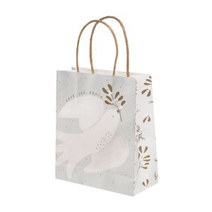 Dove With Mistletoe Set Of 8 Gift Bags by Talking Tables