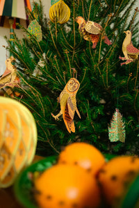 East End Press Paper Ornaments - Winter Birds