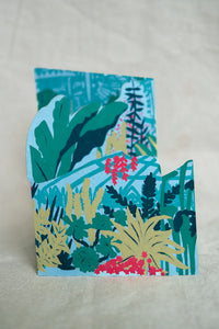 East End Press C5 Greeting Card - Concertina Botanic Gardens