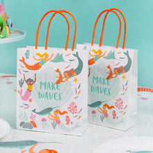 Load image into Gallery viewer, Make Waves Mermaid Party Bags - 8 Pack by Talking Tables
