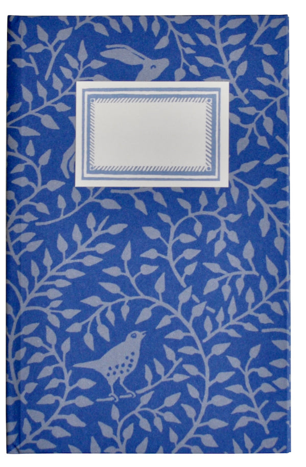 Hardback Notebook - Dancing Hare Blue by Cambridge Imprint