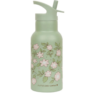 Stainless Steel Water Bottle - Sage Blossom