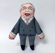 Load image into Gallery viewer, Nigel Farage Large Dog Toy by Pet Hates
