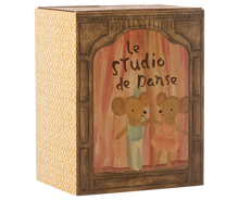 Load image into Gallery viewer, Maileg Ballet Mice in Dance Studio - Little Sister and Brother
