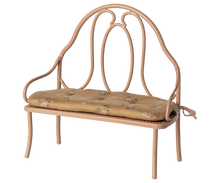 Load image into Gallery viewer, Maileg Vintage Bench - Mini - Dark Powder
