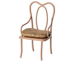 Maileg Vintage Chair - Mini - Dark Powder