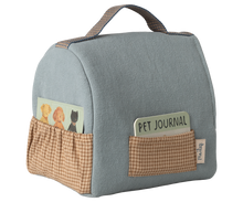 Load image into Gallery viewer, Maileg Pet Carrier - Dusty Blue
