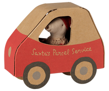 Load image into Gallery viewer, Maileg Christmas Little Sister Mouse - In Car Box
