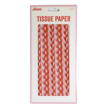 Load image into Gallery viewer, Sweetheart Stripe Tissue Papper by Archivist
