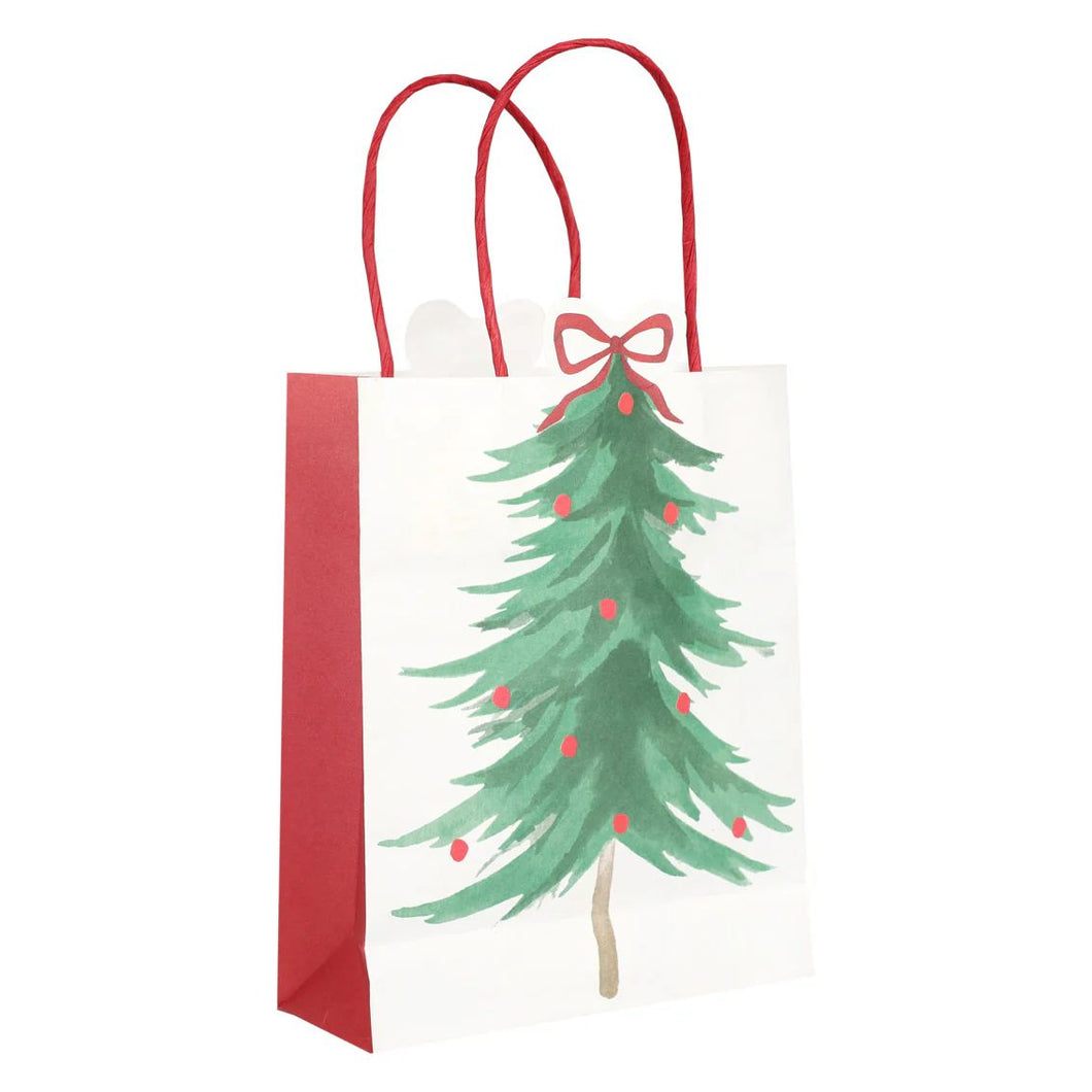 Christmas Tree Gift Bag - Set Of 8 by Talking Tables