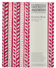 Load image into Gallery viewer, Cambridge Imprint Slim Exercise Book Plain Paper - Charleston Border
