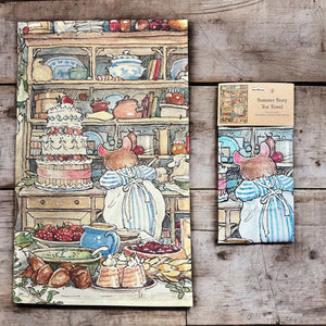 Brambly Hedge Tea Towel - Summer