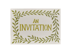 Cambridge Imprint Pack Of 10 Cards - An Invitation