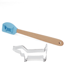 Load image into Gallery viewer, Cookie Cutter &amp; Spatula - Sausage Dog
