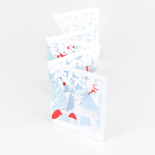 Load image into Gallery viewer, Meri Meri Concertina Christmas Card - Winter Wonderland
