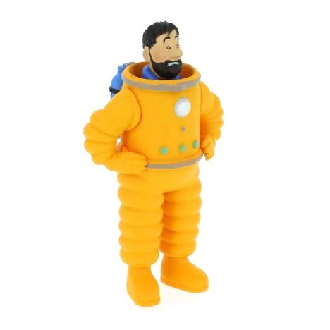 Tintin Captain Haddock Moonsuit Figure