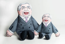 Load image into Gallery viewer, Nigel Farage Large Dog Toy by Pet Hates
