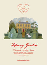 Load image into Gallery viewer, Elizabeth Harbour Diorama Greeting Card - Tropical Garden
