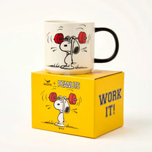 Load image into Gallery viewer, Peanuts Mug - Work It by Magpie
