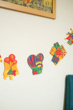 Load image into Gallery viewer, Birthday Party - Recycled Red Mix Sewn Garland
