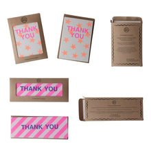 Load image into Gallery viewer, Petra Boase Set Of 12 Notecards &amp; Envelopes - Thank You Diamonds
