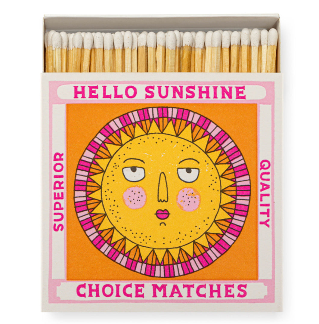 Hello Sunshine Matches by Archivist