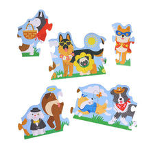 Load image into Gallery viewer, Shaped Floor Puzzle - Dog Parade

