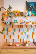 Load image into Gallery viewer, East End Press Paper Garland - Bright Happy Birthday
