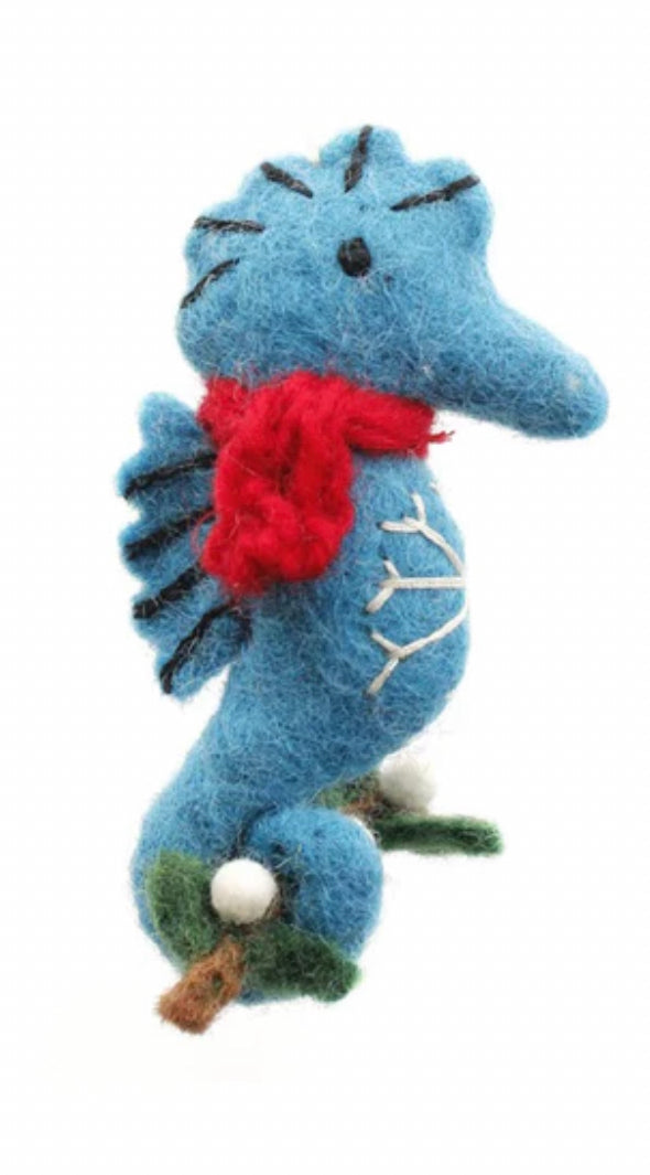 Octopus or Seahorse Felt Decoration by Amica Accessories Ltd