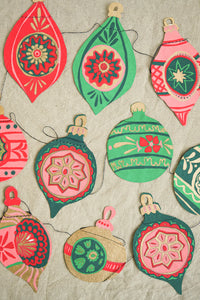 East End Press Garland - Baubles