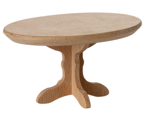 Maileg Mouse Oval Coffee Table - Natural