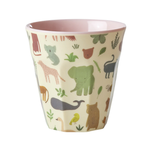 Rice DK- Medium Melamine Cup - Jungle Print