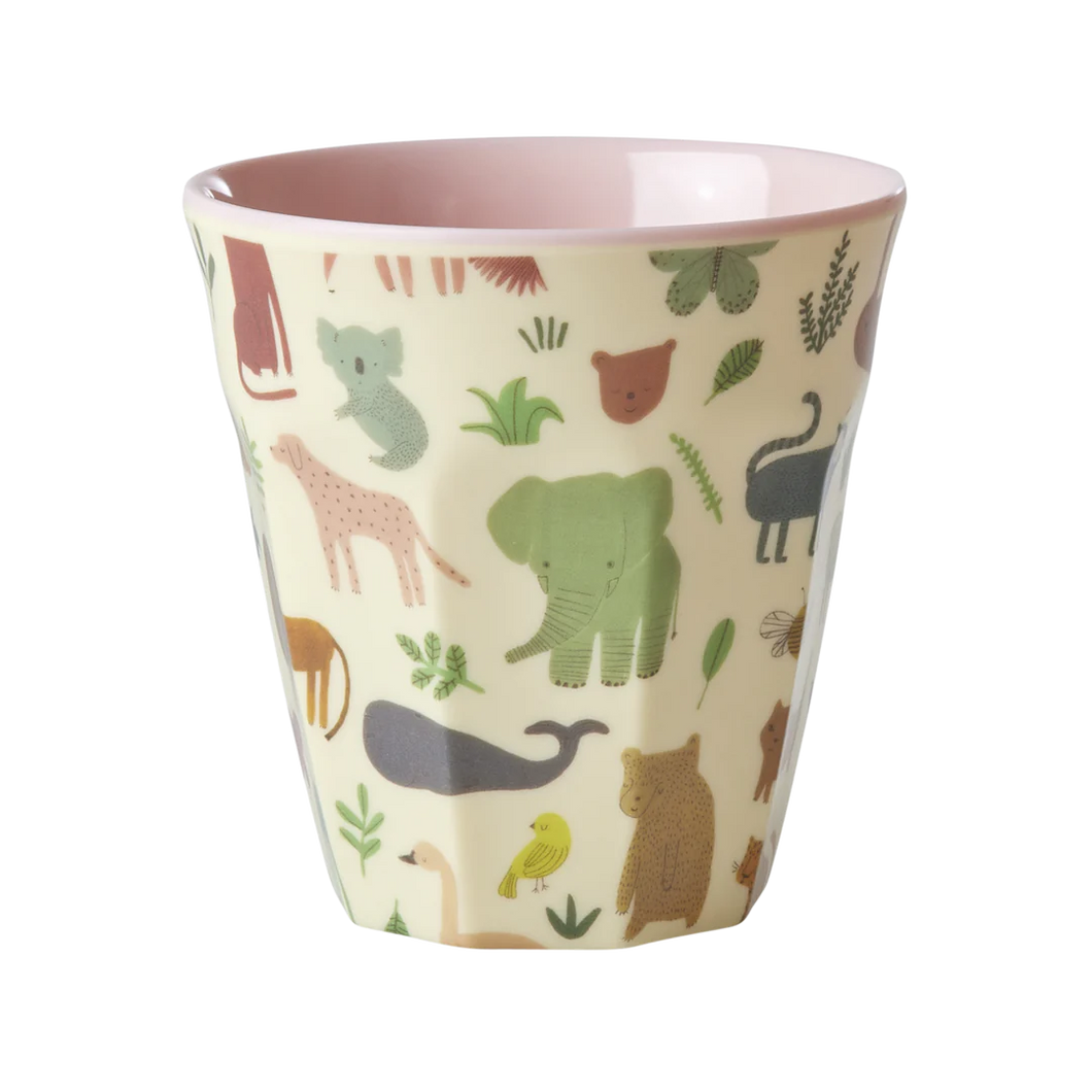 Rice DK- Medium Melamine Cup - Jungle Print