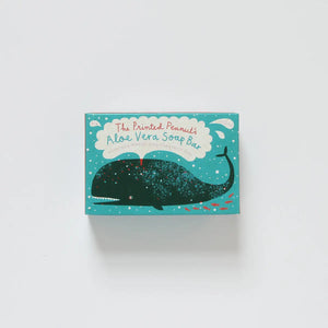 The Printed Peanut Soap - Whale  Aloe Vera