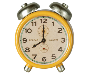 Maileg Alarm Clock - Yellow