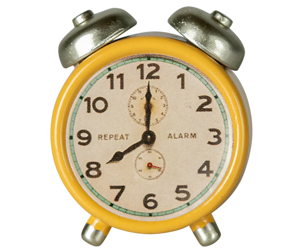 Maileg Alarm Clock - Yellow