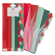 Load image into Gallery viewer, Talking Tables Mixed Harlequin Tissue Paper - 5 Sheets
