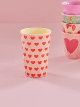 Load image into Gallery viewer, Rice DK - Tall Melamine Latte Cup - Sweet Heart
