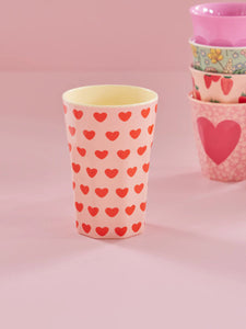 Rice DK - Tall Melamine Latte Cup - Sweet Heart