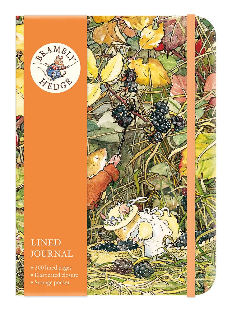 Brambly Hedge Lined Journal-Blackberry Picking