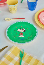 Load image into Gallery viewer, Rice DK - Melamine Side Plate - Snoopy Green
