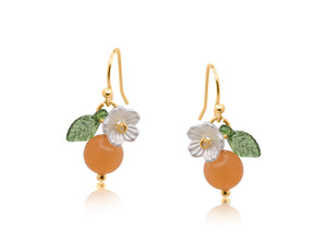 Orange Earrings
