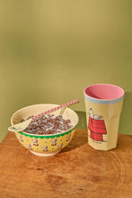 Load image into Gallery viewer, Rice DK - Melamine Tall Cup - Snoopy Cream

