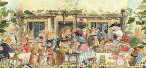 The Porch Fairies A5 Greeting Card - Village Party