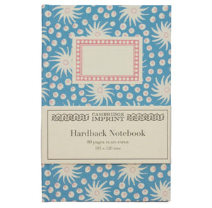 Hardback Notebook, Milky Way Blue/Old Rose by Cambridge Imprint