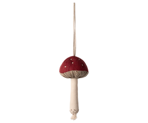 Maileg Ornament - Mushroom Red