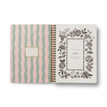 Load image into Gallery viewer, Rifle Paper Co. 2025 Softcover Spiral Bound 12 Month Planner - Roses
