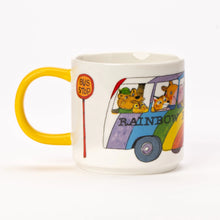 Load image into Gallery viewer, Richard Scarry Mug - Rainbow Bus
