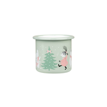 Load image into Gallery viewer, Muurla Enamel Moomin Mug 2.5cl - Festive Spirit
